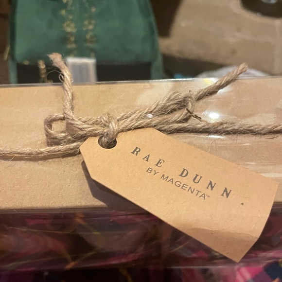 NEW! Rae Dunn Set of 3 Ceramic Gnome Ornaments (Cheer, Magic and Festive) - Picture 2 of 9